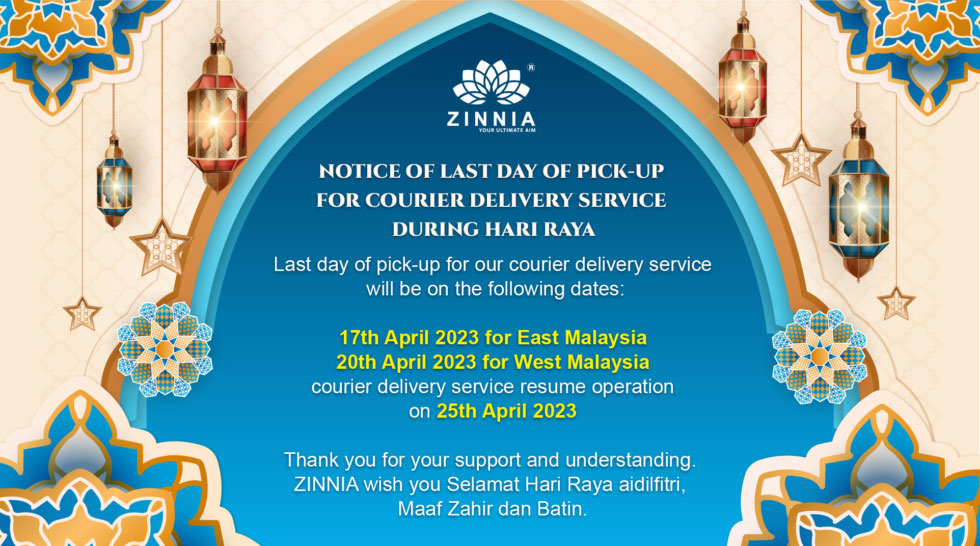 Delivery Notice For Hari Raya